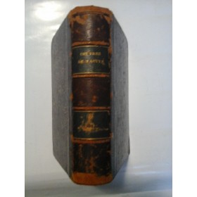   OUVRES  COMPLETES  DE  TACITE  -  traduites en francais  par J. L. BURNOUF  -  Paris, 1859  